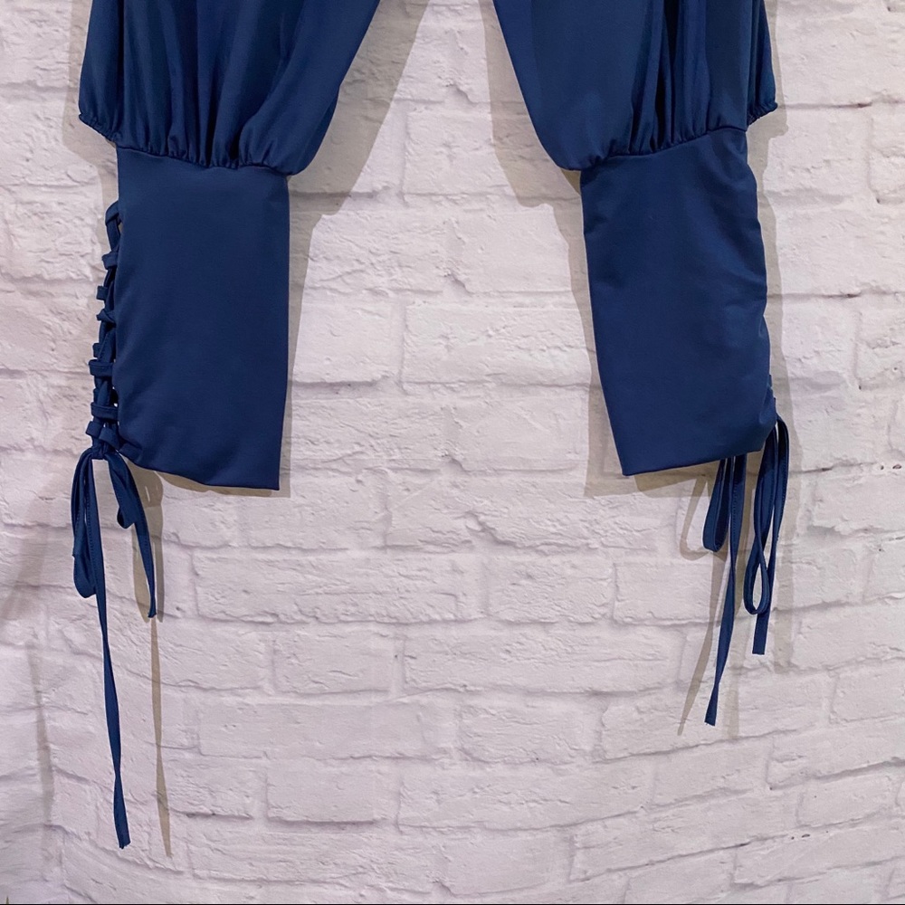 Blue Harem Pants - image 4